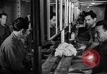 Image of Italian Prisoners of War returning to Italy on USS Wasp Atlantic Ocean, 1945, second 33 stock footage video 65675054313