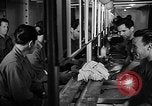 Image of Italian Prisoners of War returning to Italy on USS Wasp Atlantic Ocean, 1945, second 34 stock footage video 65675054313