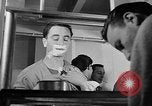 Image of Italian Prisoners of War returning to Italy on USS Wasp Atlantic Ocean, 1945, second 51 stock footage video 65675054313