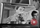 Image of Italian Prisoners of War returning to Italy on USS Wasp Atlantic Ocean, 1945, second 58 stock footage video 65675054313