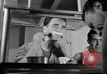 Image of Italian Prisoners of War returning to Italy on USS Wasp Atlantic Ocean, 1945, second 59 stock footage video 65675054313