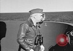 Image of Captain Wendell G.Switzer of the USS Wasp (CV-18) Atlantic Ocean, 1945, second 6 stock footage video 65675054314