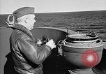 Image of Captain Wendell G.Switzer of the USS Wasp (CV-18) Atlantic Ocean, 1945, second 9 stock footage video 65675054314