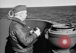Image of Captain Wendell G.Switzer of the USS Wasp (CV-18) Atlantic Ocean, 1945, second 15 stock footage video 65675054314