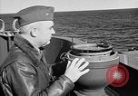 Image of Captain Wendell G.Switzer of the USS Wasp (CV-18) Atlantic Ocean, 1945, second 19 stock footage video 65675054314