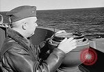 Image of Captain Wendell G.Switzer of the USS Wasp (CV-18) Atlantic Ocean, 1945, second 21 stock footage video 65675054314