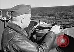 Image of Captain Wendell G.Switzer of the USS Wasp (CV-18) Atlantic Ocean, 1945, second 22 stock footage video 65675054314