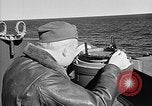 Image of Captain Wendell G.Switzer of the USS Wasp (CV-18) Atlantic Ocean, 1945, second 25 stock footage video 65675054314