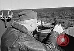 Image of Captain Wendell G.Switzer of the USS Wasp (CV-18) Atlantic Ocean, 1945, second 26 stock footage video 65675054314