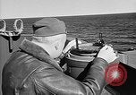 Image of Captain Wendell G.Switzer of the USS Wasp (CV-18) Atlantic Ocean, 1945, second 28 stock footage video 65675054314