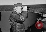 Image of Captain Wendell G.Switzer of the USS Wasp (CV-18) Atlantic Ocean, 1945, second 42 stock footage video 65675054314