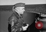 Image of Captain Wendell G.Switzer of the USS Wasp (CV-18) Atlantic Ocean, 1945, second 48 stock footage video 65675054314