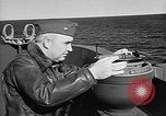 Image of Captain Wendell G.Switzer of the USS Wasp (CV-18) Atlantic Ocean, 1945, second 52 stock footage video 65675054314