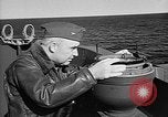 Image of Captain Wendell G.Switzer of the USS Wasp (CV-18) Atlantic Ocean, 1945, second 56 stock footage video 65675054314