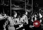 Image of Routine activities aboard the USS Wasp (CV-18) Atlantic Ocean, 1945, second 22 stock footage video 65675054315