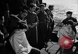Image of Routine activities aboard the USS Wasp (CV-18) Atlantic Ocean, 1945, second 36 stock footage video 65675054315