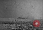 Image of USS Wasp torpedoed in World War 2 Pacific Theater, 1942, second 5 stock footage video 65675054323