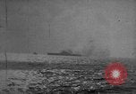 Image of USS Wasp torpedoed in World War 2 Pacific Theater, 1942, second 8 stock footage video 65675054323