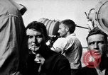 Image of USS Wasp torpedoed in World War 2 Pacific Theater, 1942, second 17 stock footage video 65675054323