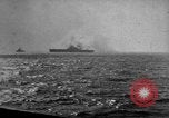 Image of USS Wasp torpedoed in World War 2 Pacific Theater, 1942, second 20 stock footage video 65675054323