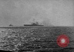 Image of USS Wasp torpedoed in World War 2 Pacific Theater, 1942, second 22 stock footage video 65675054323