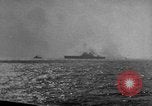 Image of USS Wasp torpedoed in World War 2 Pacific Theater, 1942, second 26 stock footage video 65675054323