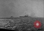 Image of USS Wasp torpedoed in World War 2 Pacific Theater, 1942, second 27 stock footage video 65675054323
