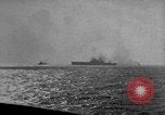 Image of USS Wasp torpedoed in World War 2 Pacific Theater, 1942, second 28 stock footage video 65675054323