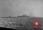 Image of USS Wasp torpedoed in World War 2 Pacific Theater, 1942, second 29 stock footage video 65675054323