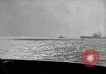 Image of USS Wasp torpedoed in World War 2 Pacific Theater, 1942, second 31 stock footage video 65675054323