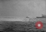 Image of USS Wasp torpedoed in World War 2 Pacific Theater, 1942, second 36 stock footage video 65675054323