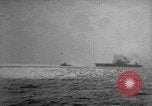 Image of USS Wasp torpedoed in World War 2 Pacific Theater, 1942, second 39 stock footage video 65675054323