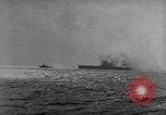 Image of USS Wasp torpedoed in World War 2 Pacific Theater, 1942, second 43 stock footage video 65675054323