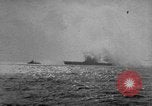 Image of USS Wasp torpedoed in World War 2 Pacific Theater, 1942, second 44 stock footage video 65675054323