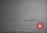 Image of USS Wasp torpedoed in World War 2 Pacific Theater, 1942, second 52 stock footage video 65675054323