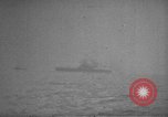 Image of USS Wasp torpedoed in World War 2 Pacific Theater, 1942, second 54 stock footage video 65675054323
