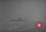 Image of USS Wasp torpedoed in World War 2 Pacific Theater, 1942, second 55 stock footage video 65675054323
