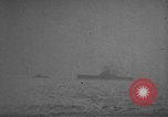Image of USS Wasp torpedoed in World War 2 Pacific Theater, 1942, second 57 stock footage video 65675054323