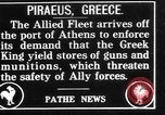 Image of Allied fleet Athens Greece, 1916, second 1 stock footage video 65675054338