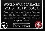 Image of Count Felix Von Luckner Los Angeles California USA, 1927, second 1 stock footage video 65675054339