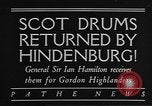 Image of General Sir Ian Hamilton Berlin Germany, 1934, second 3 stock footage video 65675054347