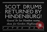 Image of General Sir Ian Hamilton Berlin Germany, 1934, second 14 stock footage video 65675054347