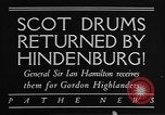 Image of General Sir Ian Hamilton Berlin Germany, 1934, second 19 stock footage video 65675054347