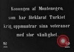 Immagine di Re Nicola I del Montenegro Montenegro, 1912, secondo 3 filmato di repertorio 65675054360