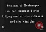 Immagine di Re Nicola I del Montenegro Montenegro, 1912, secondo 4 filmato di repertorio 65675054360