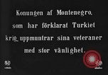 Immagine di Re Nicola I del Montenegro Montenegro, 1912, secondo 5 filmato di repertorio 65675054360