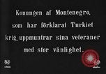 Immagine di Re Nicola I del Montenegro Montenegro, 1912, secondo 10 filmato di repertorio 65675054360