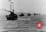Image of French and British ships battle German ships World War 1 European Theater, 1916, second 1 stock footage video 65675054363