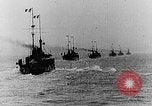 Image of French and British ships battle German ships World War 1 European Theater, 1916, second 3 stock footage video 65675054363