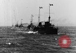 Image of French and British ships battle German ships World War 1 European Theater, 1916, second 4 stock footage video 65675054363